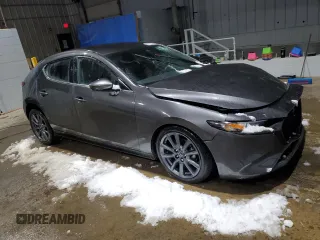 2023 Mazda 3 S Select with VIN JM1BPAKM6P1600701, listed as a Copart auction lot 43188045 with Not provided miles and Salvage title. Bid and sale history available at DreamBid. Image 4.