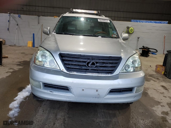 2004 Lexus GX 470 with VIN JTJBT20X640042460, listed as a Copart auction lot 86288654 with 254,523 mi miles and Salvage Title. Bid and sale history available at carsss.com. Image 5.