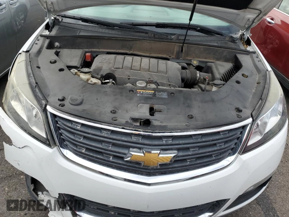 2017 Chevrolet Traverse LS with VIN 1GNKRFKD1HJ206796, listed as a Copart auction lot 48996465 with 0 mi miles and Clean Title. Bid and sale history available at carsss.com. Image 12.