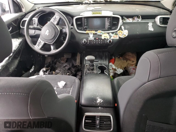2019 Kia Sorento LX with VIN 5XYPGDA34KG463346, listed as a Copart auction lot 41461755 with Not Provided miles and Salvage Title. Bid and sale history available at DreamBid. Image 8.