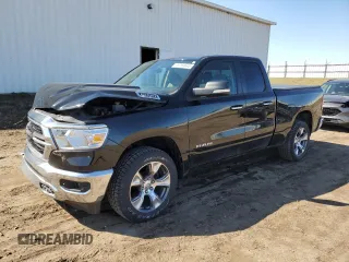 2020 Ram 1500 Big Horn with VIN 1C6SRFBT0LN200531, listed as a Copart auction lot 49794645 with 57,695 mi miles and Salvage Title. Bid and sale history available at carsss.com. Image 1.