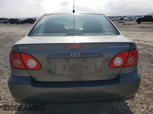 2006 Toyota Corolla CE with VIN 1NXBR30EX6Z718423, listed as a Copart auction lot 50427725 with 181,355 mi miles and Salvage title. Bid and sale history available at DreamBid. Image 6.