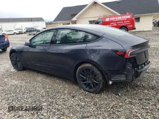 2024 Tesla Model 3 with VIN 5YJ3E1EA7RF858716, listed as a Copart auction lot 49809325 with 9,936 mi miles and Non Repairable. Bid and sale history available at DreamBid. Image 2.