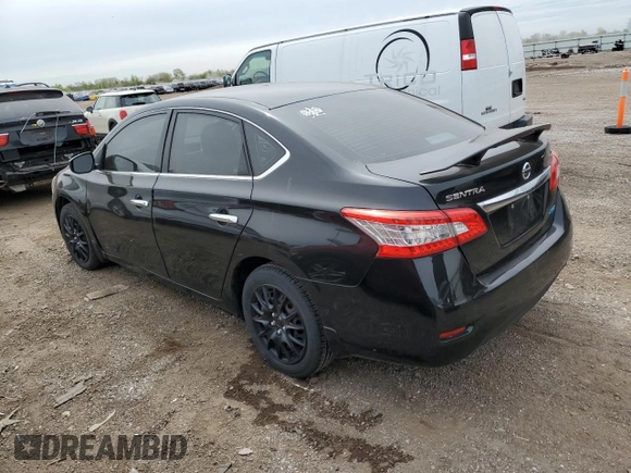 2013 Nissan Sentra S with VIN 3N1AB7APXDL690774, listed as a Copart auction lot 54633645 with 83,364 mi miles and Clean Title. Bid and sale history available at DreamBid. Image 2.