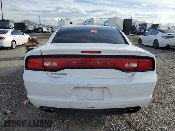 2012 Dodge Charger SE with VIN 2C3CDXBG2CH298060, listed as a Copart auction lot 44025974 with Not Provided miles and Salvage Title. Bid and sale history available at DreamBid. Image 6.