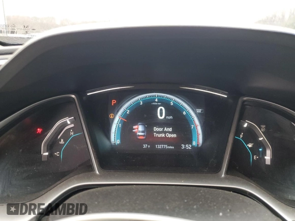 2016 Honda Civic EX with VIN 19XFC2F77GE220528, listed as a Copart auction lot 48207675 with 132,775 mi miles and Salvage Title. Bid and sale history available at DreamBid. Image 9.