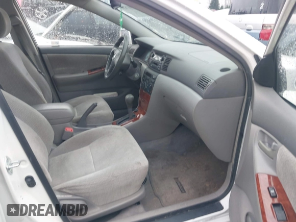 2004 Toyota Corolla CE with VIN JTDBR38E842043091, listed as a IAAI auction lot 41687639 with 205,658 mi miles and . Bid and sale history available at DreamBid. Image 5.