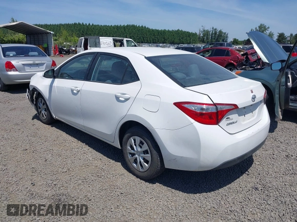 2016 Toyota Corolla L с VIN 5YFBURHE2GP503661, выставлен на аукционе IAAI как лот 42390619 с пробегом 128 373 миль миль и . История ставок и продаж доступна на DreamBid. Изображение 3.