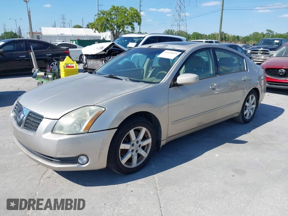 2004 Nissan Maxima SL with VIN 1N4BA41E14C931267, listed as a IAAI auction lot 41911875 with 129,161 mi miles. Bid and sale history available at carsss.com. Image 17.