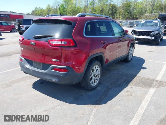2017 Jeep Cherokee Latitude with VIN 1C4PJLCB0HW661255, listed as a IAAI auction lot 41994925 with 150,655 mi miles and . Bid and sale history available at carsss.com. Image 4.