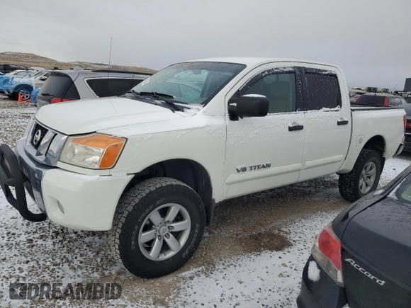 2010 Nissan Titan LE with VIN 1N6BA0ECXAN325250, listed as a Copart auction lot 44730165 with 193,844 mi miles and Salvage Title. Bid and sale history available at carsss.com. Image 1.