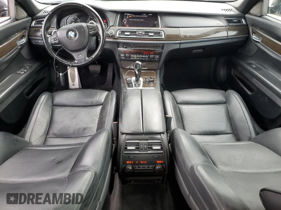 2014 BMW 7 Series ALPINA B7 with VIN WBAYE8C52ED780638, listed as a Copart auction lot 47255805 with 135,339 mi miles and Salvage Title. Bid and sale history available at carsss.com. Image 8.