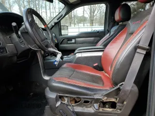 2014 Ford F-150 SVT Raptor with VIN 1FTFW1R64EFA49681, listed as a Copart auction lot 45182225 with 171,138 mi miles and Salvage Title. Bid and sale history available at carsss.com. Image 7.