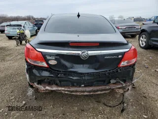2011 Buick Regal CXL Turbo TO2 z VIN W04GW5EV7B1126085, wystawiony jako Copart lot #50434575 z przebiegiem 75 427 mil mil oraz Szkoda całkowita • Salvage title. Historia ofert i sprzedaży dostępna na DreamBid. Obrazek 6.