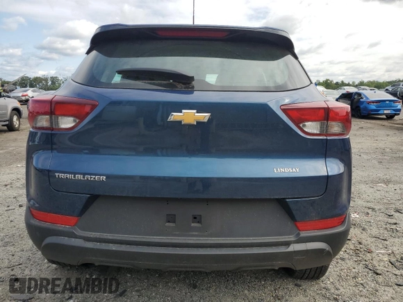 2021 Chevrolet TrailBlazer LS with VIN KL79MMS21MB145590, listed as a Copart auction lot 67846114 with 46,252 mi miles and Salvage Title. Bid and sale history available at DreamBid. Image 6.