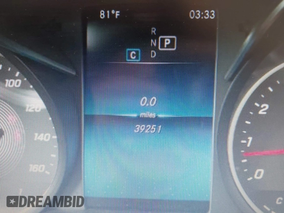 2021 Mercedes-Benz GLC 300 with VIN W1N0G8DB5MV297726, listed as a IAAI auction lot 42202541 with 39,251 mi miles and . Bid and sale history available at DreamBid. Image 7.