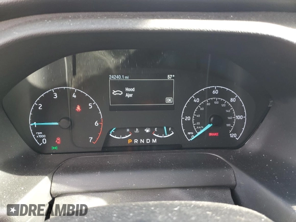 2023 Ford Transit Cargo с VIN 1FTBR2CG6PKA87002, выставлен на аукционе Copart как лот 75418304 с пробегом 24 240 миль миль и Списание • Salvage title. История ставок и продаж доступна на DreamBid. Изображение 9.