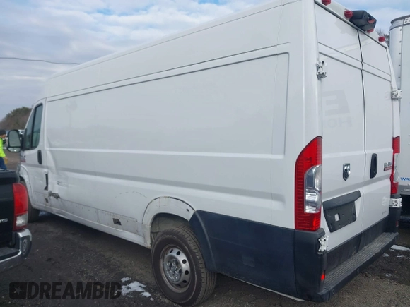 2020 Ram ProMaster Cargo with VIN 3C6URVJG3LE119339, listed as a IAAI auction lot 41289761 with 64,055 mi miles and . Bid and sale history available at carsss.com. Image 3.
