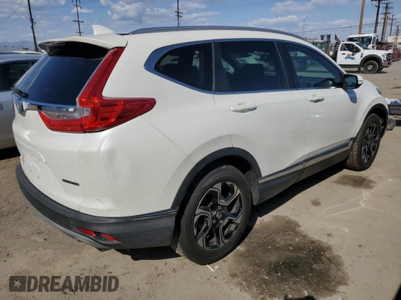 2017 Honda CR-V Touring with VIN 2HKRW1H96HH517669, listed as a Copart auction lot 52150615 with 97,961 mi miles and Salvage Title. Bid and sale history available at carsss.com. Image 3.
