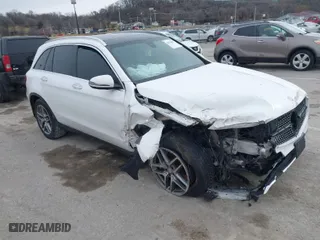 2017 Mercedes-Benz GLC with VIN WDC0G4KB2HF147862, listed as a IAAI auction lot 41526303 with 118,866 mi miles. Bid and sale history available at carsss.com. Image 1.