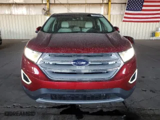 2017 Ford Edge Titanium with VIN 2FMPK3K86HBB43750, listed as a Copart auction lot 45764185 with 122,436 mi miles and Salvage Title. Bid and sale history available at carsss.com. Image 5.