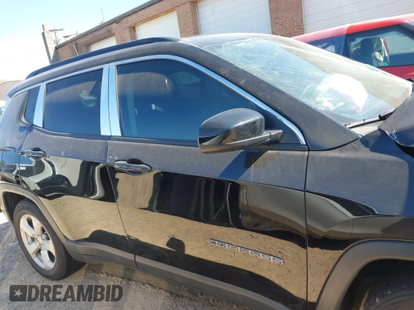 2021 Jeep Compass Latitude with VIN 3C4NJCBB4MT532251, listed as a IAAI auction lot 41889321 with 52,295 mi miles and . Bid and sale history available at DreamBid. Image 13.