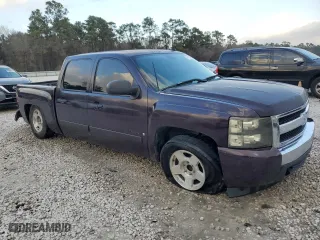 2008 Chevrolet Silverado 1500 LTZ with VIN 2GCEC13J281265476, listed as a Copart auction lot 44122675 with 302,715 mi miles and Salvage Title. Bid and sale history available at carsss.com. Image 4.