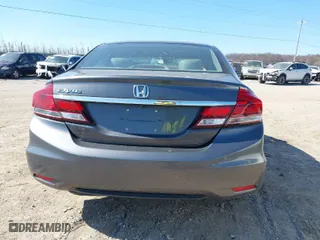 2013 Honda Civic Sdn EX-L with VIN 2HGFB2F93DH558126, listed as a IAAI auction lot 41705946 with 79,308 mi miles. Bid and sale history available at carsss.com. Image 16.