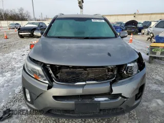 2014 Kia Sorento LX with VIN 5XYKTDA73EG548725, listed as a Copart auction lot 89277625 with 125,847 mi miles and Salvage Title. Bid and sale history available at carsss.com. Image 5.