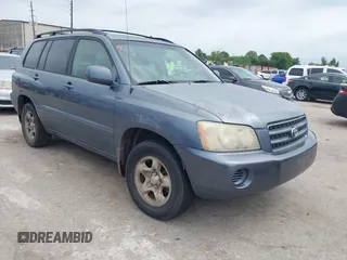 2001 Toyota Highlander with VIN JTEGF21A610009198, listed as a IAAI auction lot 42284264 with 199,507 mi miles and . Bid and sale history available at DreamBid. Image 1.