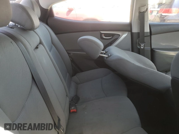 2013 Hyundai Elantra Limited z VIN 5NPDH4AE5DH439750, wystawiony jako Copart lot #59138845 z przebiegiem 152 065 mil mil oraz Nie do naprawy • Non repairable. Historia ofert i sprzedaży dostępna na DreamBid. Obrazek 10.