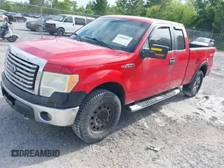 2010 Ford F-150 XL with VIN 1FTEX1E8XAFB25494, listed as a IAAI auction lot 42048597 with 245,054 mi miles. Bid and sale history available at carsss.com. Image 17.