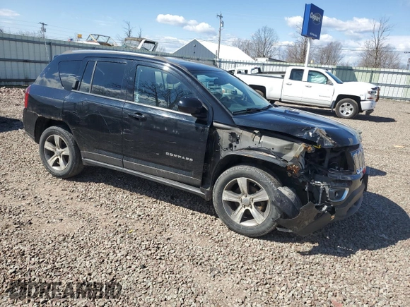 2016 Jeep Compass High Altitude Edition with VIN 1C4NJDEB0GD772702, listed as a Copart auction lot 52634105 with 74,494 mi miles and Salvage Title. Bid and sale history available at carsss.com. Image 4.
