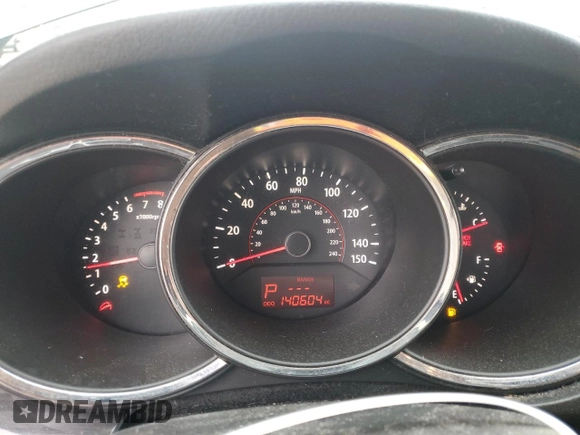 2011 Kia Sorento LX with VIN 5XYKT4A1XBG111070, listed as a Copart auction lot 44599665 with 140,604 mi miles and Clean Title. Bid and sale history available at DreamBid. Image 9.