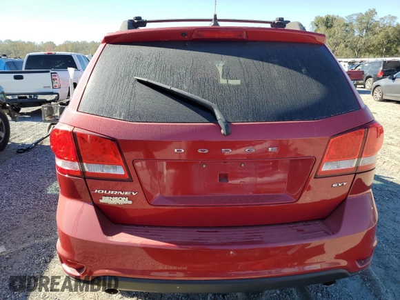 2015 Dodge Journey SXT with VIN 3C4PDCCG3FT751795, listed as a Copart auction lot 76947054 with Not provided miles and Salvage title. Bid and sale history available at DreamBid. Image 6.
