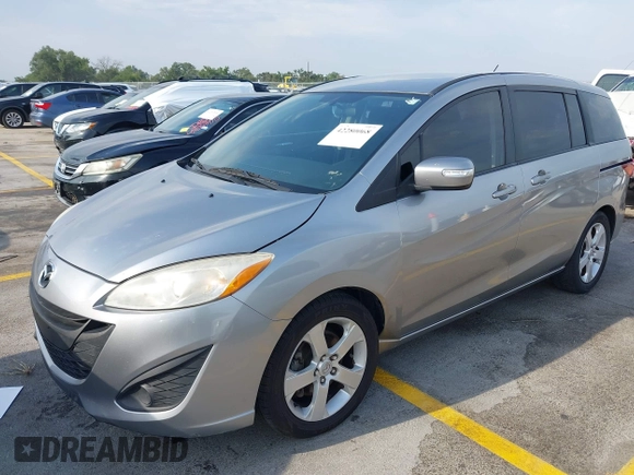 2014 Mazda 5 Sport z VIN JM1CW2BL9E0165101, wystawiony jako IAAI lot #42280068 z przebiegiem 147 336 mil mil oraz . Historia ofert i sprzedaży dostępna na DreamBid. Obrazek 2.