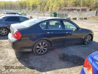 2007 Infiniti M Sport with VIN JNKAY01E97M311712, listed as a Copart auction lot 53628325 with Not Provided miles and Salvage Title. Bid and sale history available at carsss.com. Image 3.