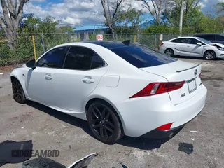 2014 Lexus IS 250 with VIN JTHBF1D26E5021050, listed as a IAAI auction lot 41688315 with 136,567 mi miles. Bid and sale history available at carsss.com. Image 3.