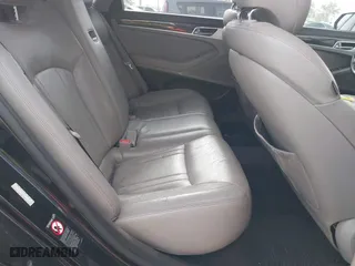 2016 Hyundai Genesis 3.8L with VIN KMHGN4JE7GU129448, listed as a IAAI auction lot 41456030 with 213,893 mi miles. Bid and sale history available at carsss.com. Image 8.