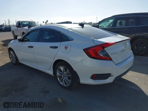 2017 Honda Civic Sedan EX-L with VIN 2HGFC1F71HH636172, listed as a IAAI auction lot 38464968 with 74,030 mi miles. Bid and sale history available at carsss.com. Image 3.
