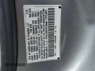 2007 Honda Odyssey EX-L with VIN 5FNRL38687B104840, listed as a Copart auction lot 51759295 with 213,206 mi miles and Salvage Title. Bid and sale history available at carsss.com. Image 14.