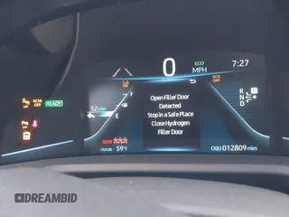 2023 Toyota Mirai XLE with VIN JTDAAAAA5PA007657, listed as a IAAI auction lot 41814468 with 12,809 mi miles. Bid and sale history available at carsss.com. Image 19.