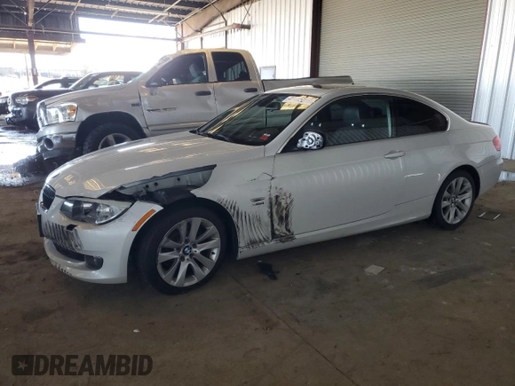 2011 BMW 3 Series 328i xDrive with VIN WBAKF5C55BE656256, listed as a Copart auction lot 43815265 with 76,848 mi miles and Salvage Title. Bid and sale history available at carsss.com. Image 1.