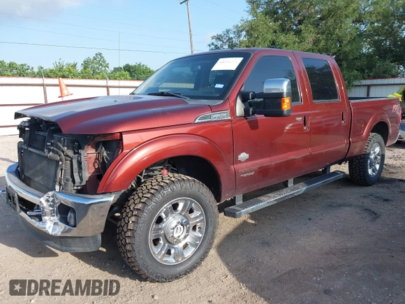 2015 Ford F-250 Lariat with VIN 1FT7W2BT2FEC10580, listed as a IAAI auction lot 42532148 with 105,172 mi miles and . Bid and sale history available at DreamBid. Image 2.