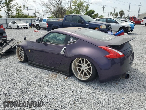 2009 Nissan 370Z Touring with VIN JN1AZ44E09M405999, listed as a Copart auction lot 50241455 with 0 mi miles and Non Repairable. Bid and sale history available at carsss.com. Image 2.