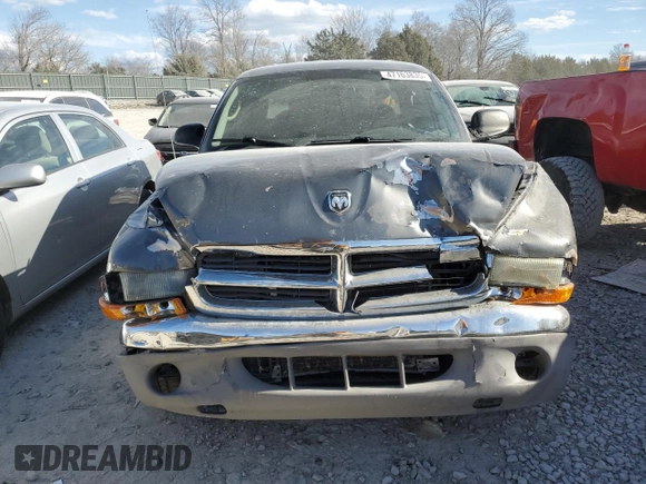 2004 Dodge Dakota SLT z VIN 1D7HL48N54S505341, wystawiony jako Copart lot #47163835 z przebiegiem 203 292 mil mil oraz Szkoda całkowita • Salvage title. Historia ofert i sprzedaży dostępna na DreamBid. Obrazek 5.