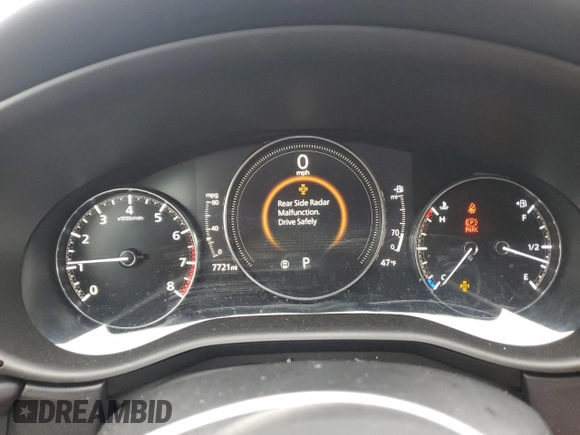 2023 Mazda CX-30 S Preferred with VIN 3MVDMBCM4PM571464, listed as a Copart auction lot 49984875 with 7,721 mi miles and Salvage title. Bid and sale history available at DreamBid. Image 9.