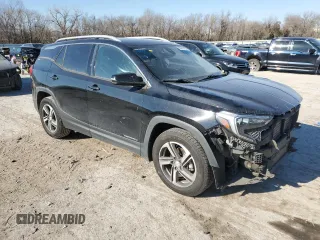 2018 GMC Terrain SLT with VIN 3GKALPEV9JL234431, listed as a Copart auction lot 86810104 with 144,719 mi miles and Salvage Title. Bid and sale history available at DreamBid. Image 4.