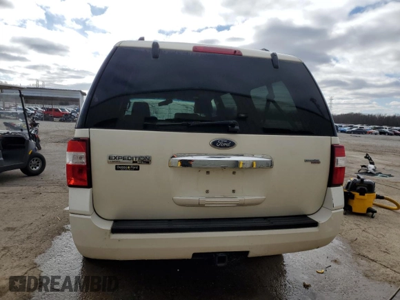 2007 Ford Expedition Max Limited with VIN 1FMFK19547LA47335, listed as a Copart auction lot 89182295 with 279,499 mi miles and Salvage title. Bid and sale history available at DreamBid. Image 6.