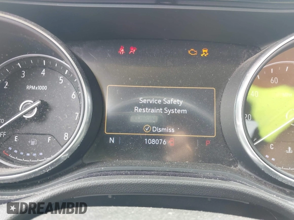 2020 Buick Encore GX Select with VIN KL4MMDSLXLB135560, listed as a IAAI auction lot 42589262 with 108,076 mi miles and . Bid and sale history available at DreamBid. Image 7.